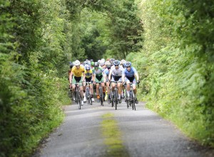 15 July 2017; A general view of the action during Stage 5 of the Scott Junior Tour 2017 at Gallows Hill, Co Clare. Photo by Stephen McMahon/Sportsfile *** NO REPRODUCTION FEE ***