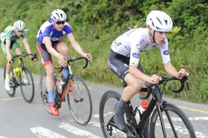 15 July 2017; Sean Kennedy of NRPT Titan Containers in action during Stage 5 of the Scott Junior Tour 2017 at Gallows Hill, Co Clare. Photo by Stephen McMahon/Sportsfile *** NO REPRODUCTION FEE ***