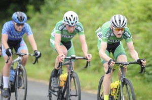 15 July 2017; Ethan Downey of Ireland National Team in action during Stage 5 of the Scott Junior Tour 2017 at Gallows Hill, Co Clare. Photo by Stephen McMahon/Sportsfile *** NO REPRODUCTION FEE ***